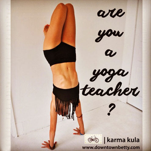 Are You a Yoga Teacher?
