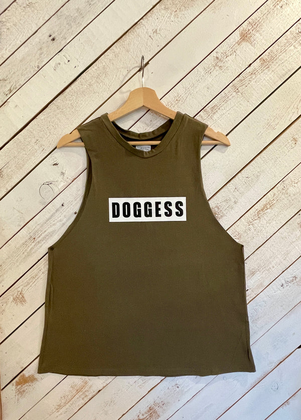 Doggess Shirt Olive | SALE