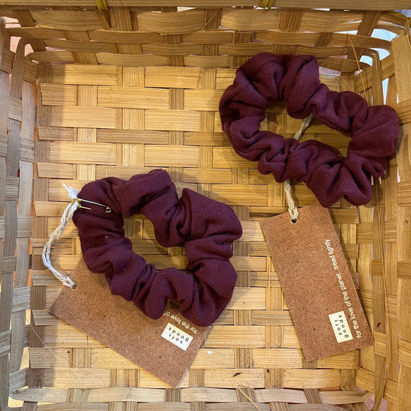 SALE Scrunchie | Maple Wine