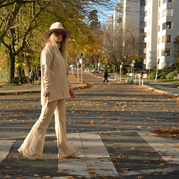 SALE Boho Bell Bottoms | Tahini