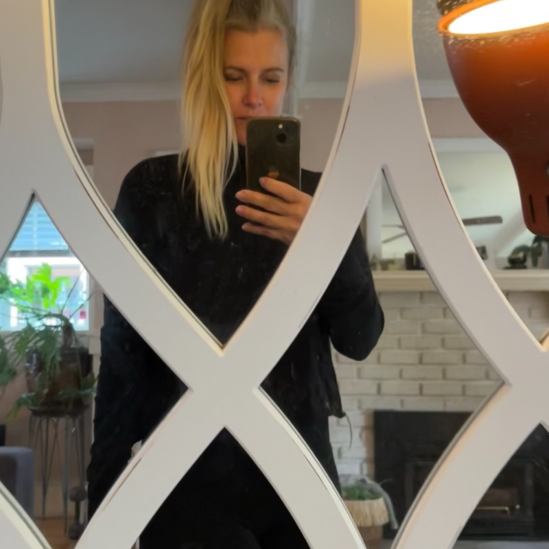 Boxy Crop Turtleneck