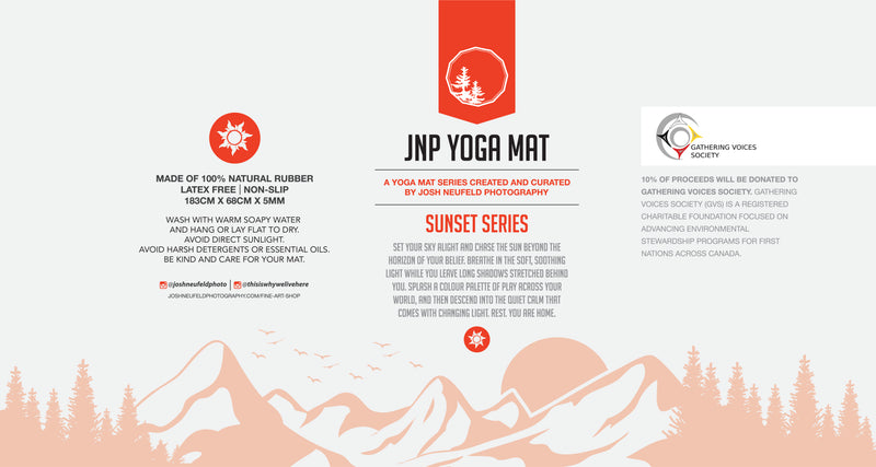 JNP YOGA MAT | SUNSET SERIES VR 2