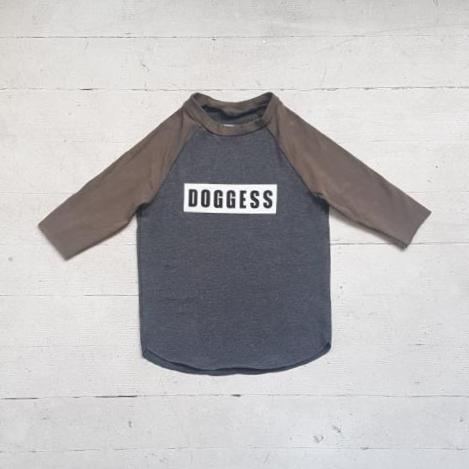 Olive "Doggess" Baseball Tee - Downtown Betty
