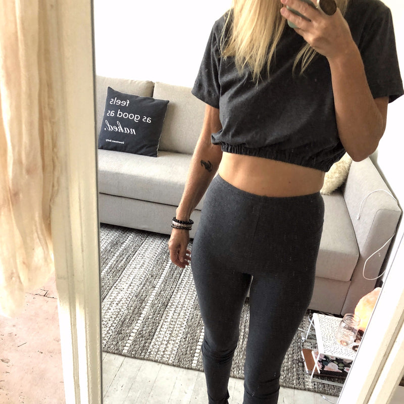 City Slicker Crop Top | Black